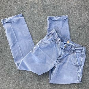 ›Carhartt Gray Relaxed Fit Work Pants